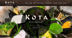 Desktop Screenshot of kotarestaurant.co.uk