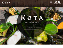 Tablet Screenshot of kotarestaurant.co.uk